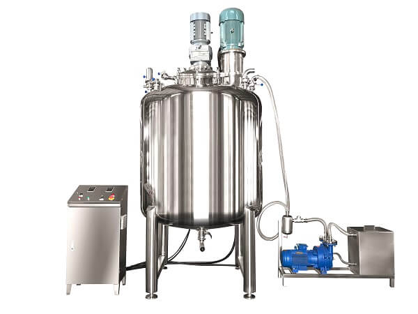LZ Vacuum Dual-Shaft Mixer for food production